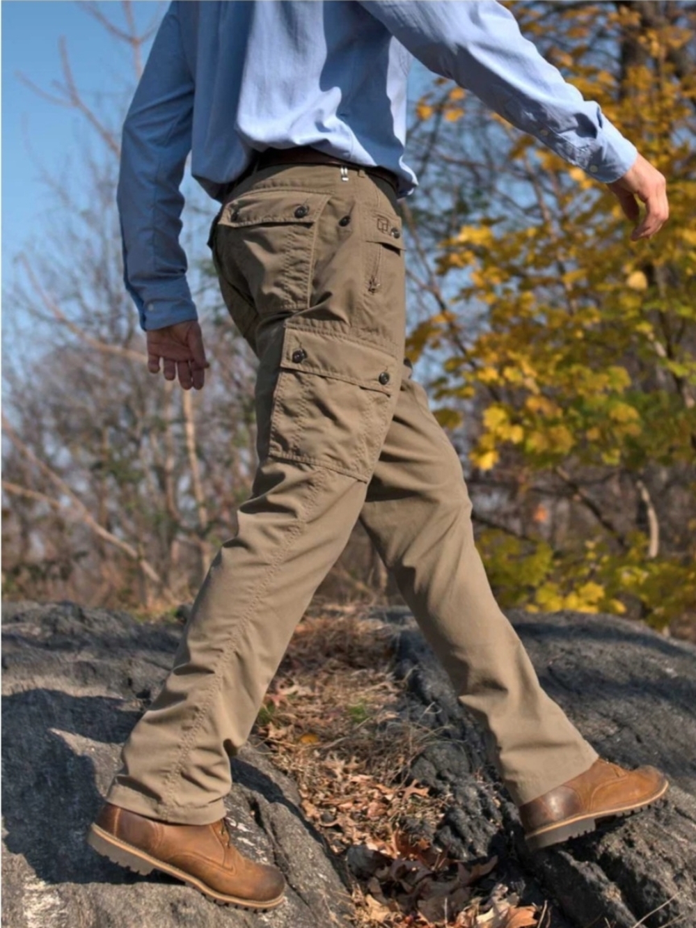 Clothing Arts Pick-Pocket Proof® Adventure Travel Khaki Pants
